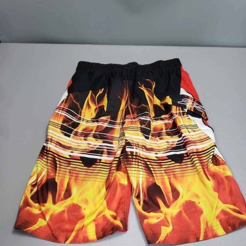 Boys zeroxposur fire swim shorts size XL 18-20